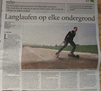 Coen Theelen: Langlaufen op elke ondergrond