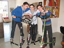 Sid, Maarten, Stan